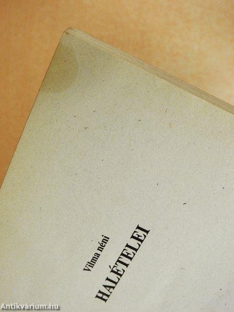 Vilma néni halételei