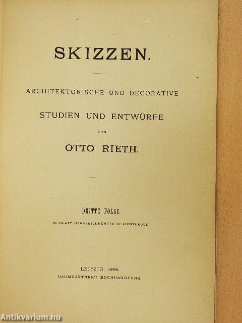Skizzen von Otto Rieth III.