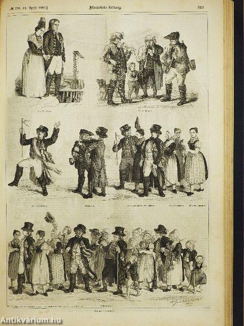Illustrirte Zeitung 1857. (nem teljes évfolyam) (gótbetűs)