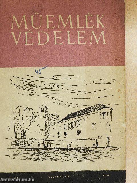 Műemlékvédelem 1959/2.