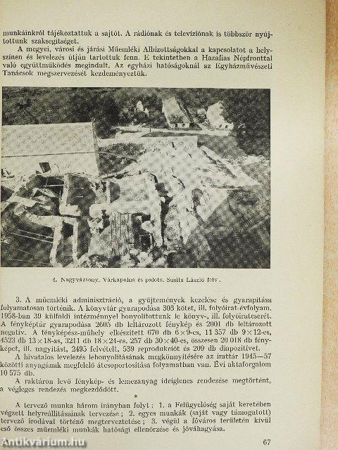 Műemlékvédelem 1959/2.