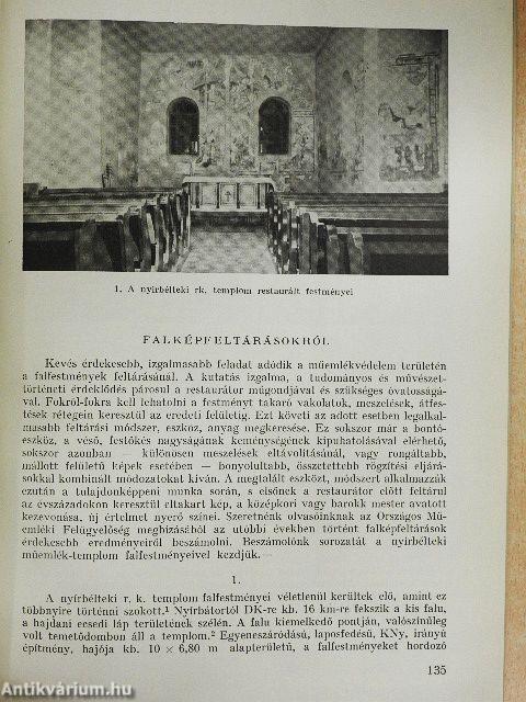 Műemlékvédelem 1959/3.