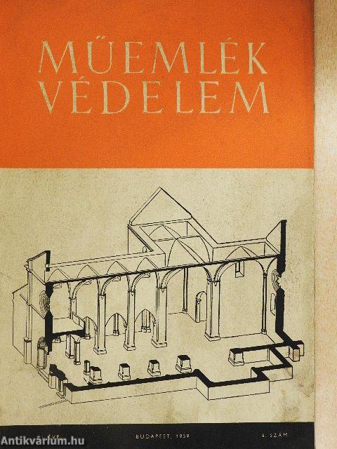 Műemlékvédelem 1959/4.