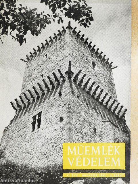 Műemlékvédelem 1962/2.
