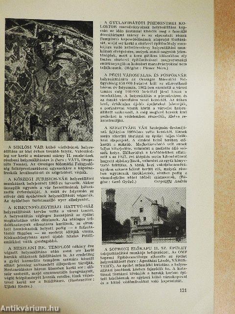 Műemlékvédelem 1962/2.