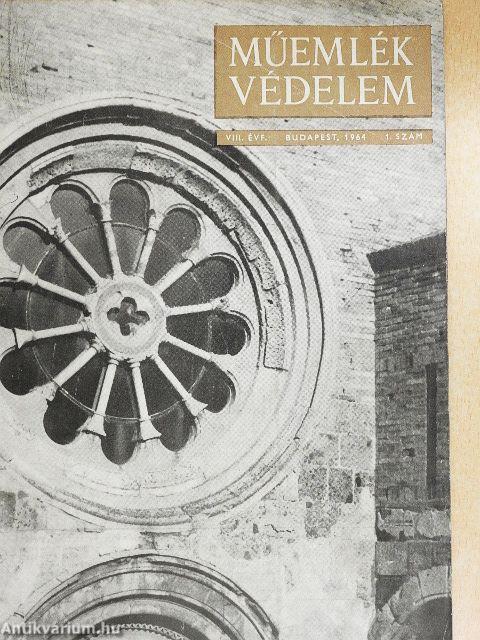 Műemlékvédelem 1964/1.