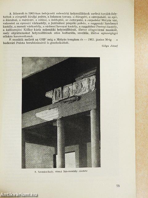 Műemlékvédelem 1964/2.