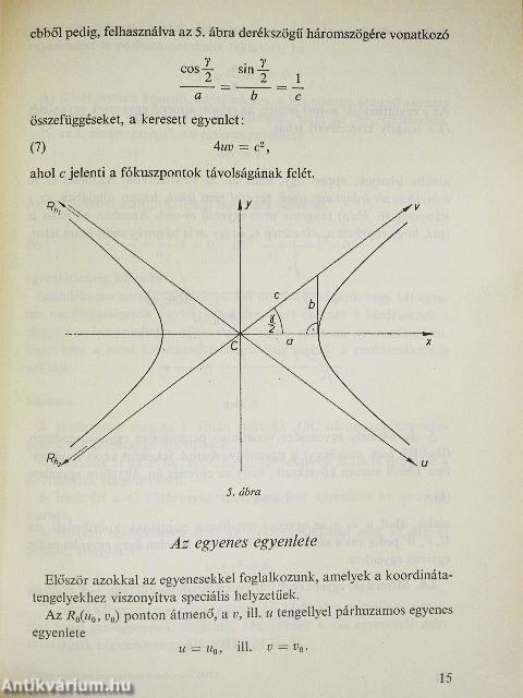 Háromszöggel kapcsolatos feladatok koordinátageometriai megoldása