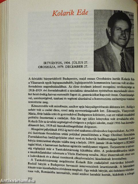 A forradalmi munkásmozgalom Békés megyei harcosai II.