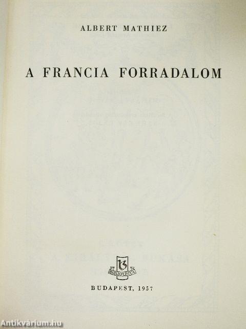 A francia forradalom