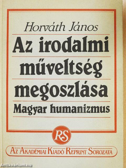 Az irodalmi műveltség megoszlása