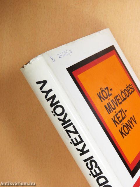 Közművelődési kézikönyv