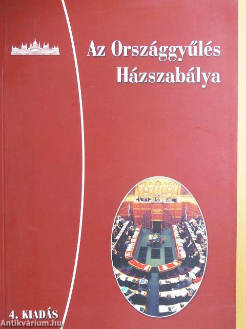 Az Országgyűlés Házszabálya