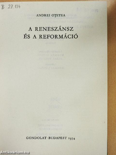 A reneszánsz és a reformáció