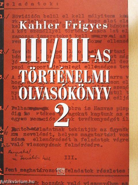 III/III-as történelmi olvasókönyv 2.