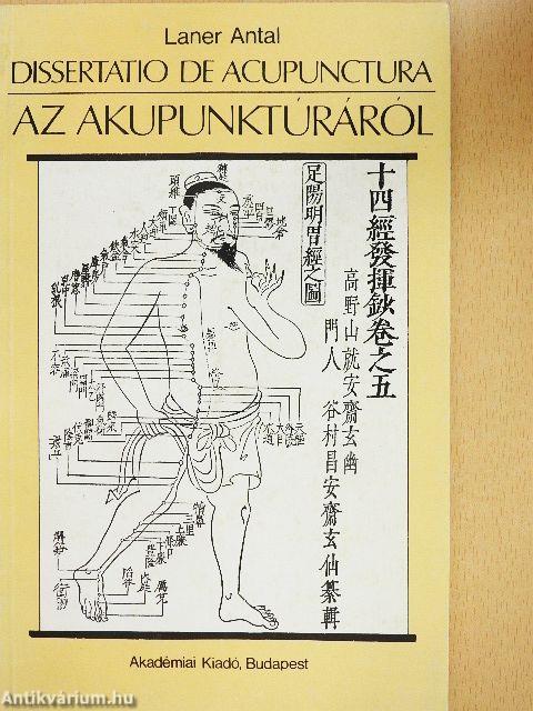 Az akupunktúráról