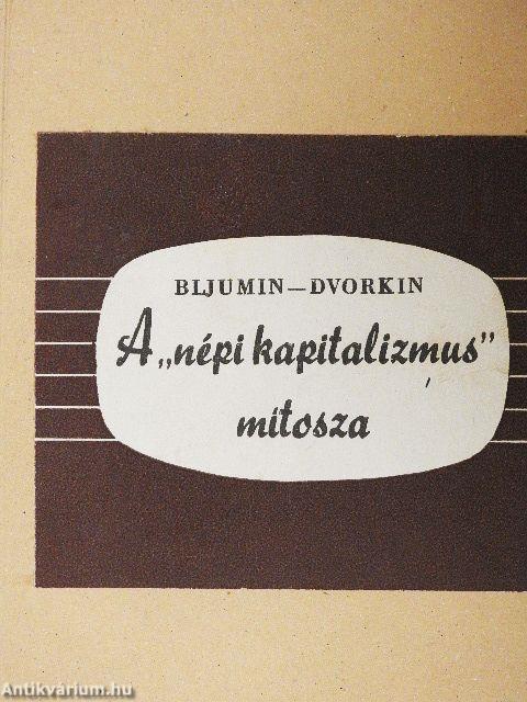 A "népi kapitalizmus" mítosza