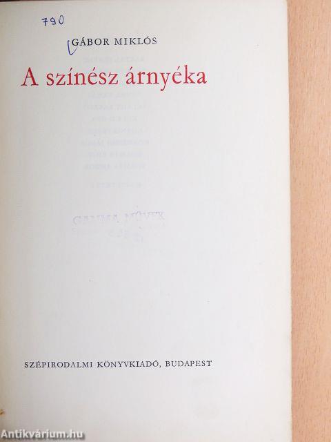 A színész árnyéka
