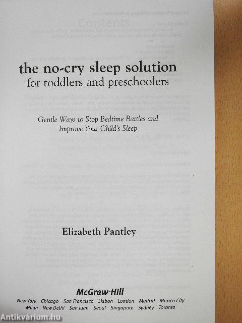 The no-cry sleep solution for toddlers and preschoolers