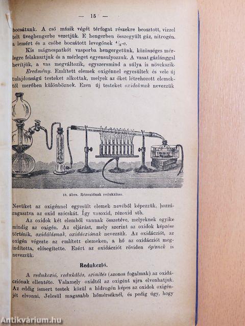 Anorganikus chémia és mineralogia I-II./Organikus chémia