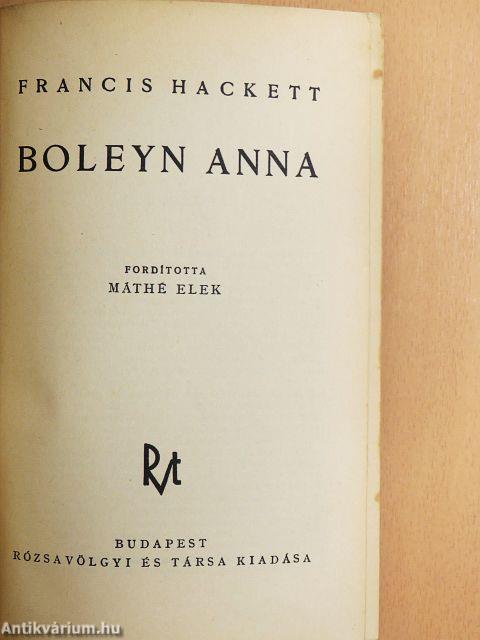 Boleyn Anna