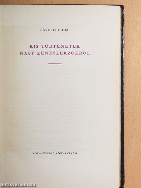 Kis történetek nagy zeneszerzőkről