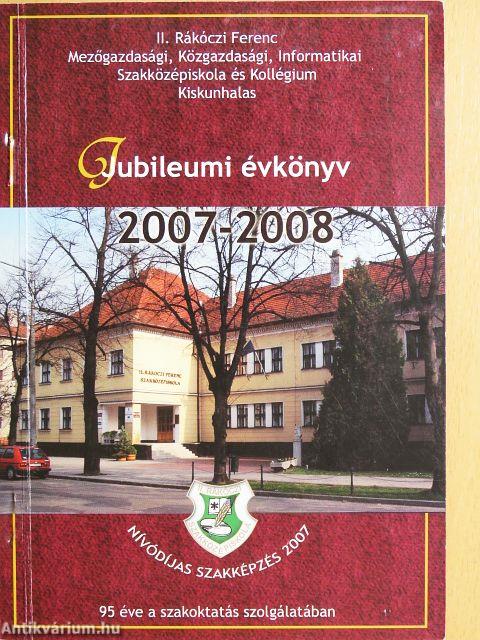 Jubileumi évkönyv 2007-2008