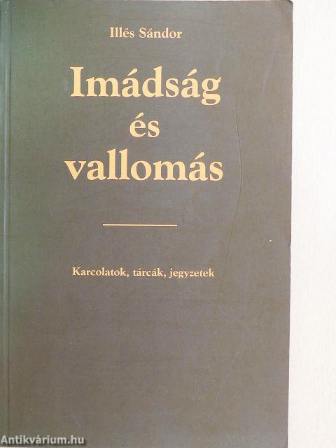 Imádság és vallomás