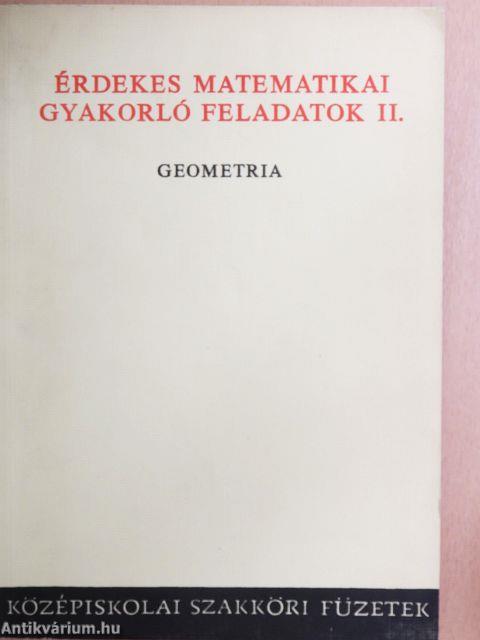 Érdekes matematikai gyakorló feladatok II.