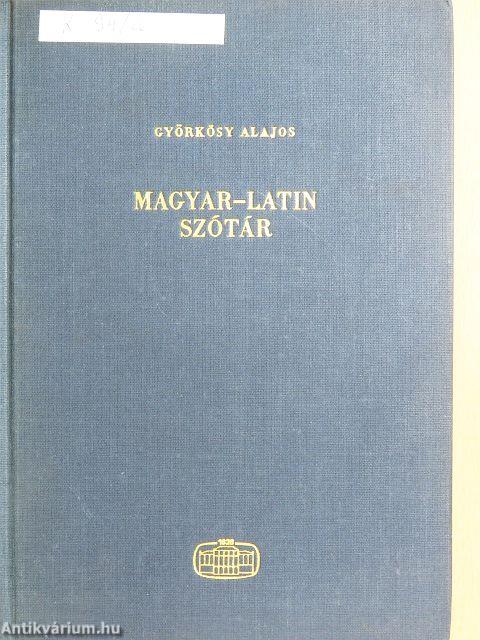 Magyar-latin szótár