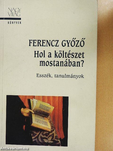 Hol a költészet mostanában?