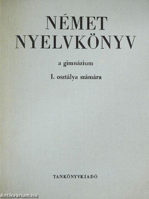 Német nyelvkönyv I.