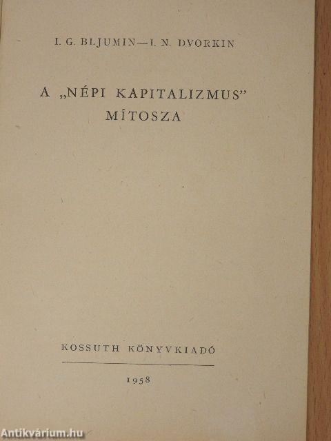 A "népi kapitalizmus" mítosza