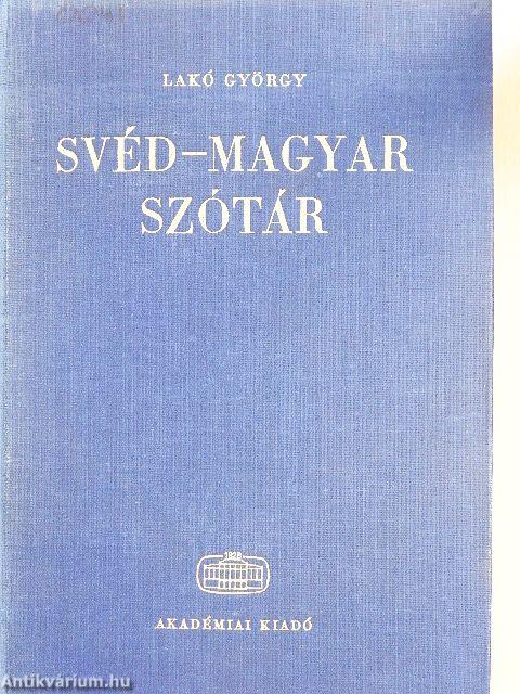 Svéd-magyar szótár