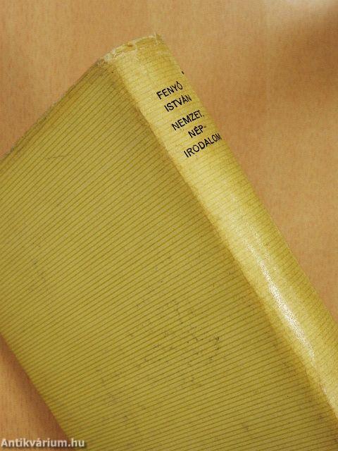 Nemzet, népirodalom