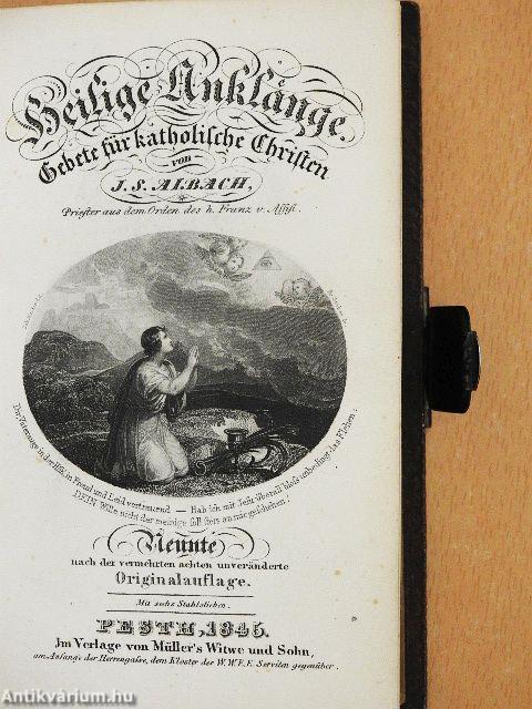 Heilige Anklänge (gótbetűs)