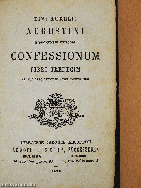 Divi Aurelii Augustini Hipponensis Episcopi Confessionum