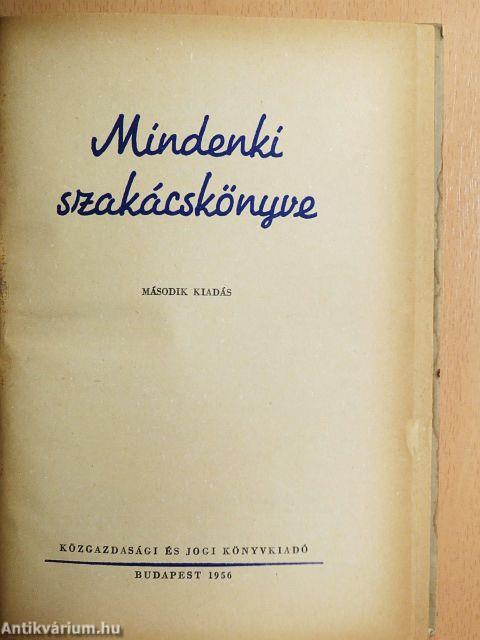 Mindenki szakácskönyve