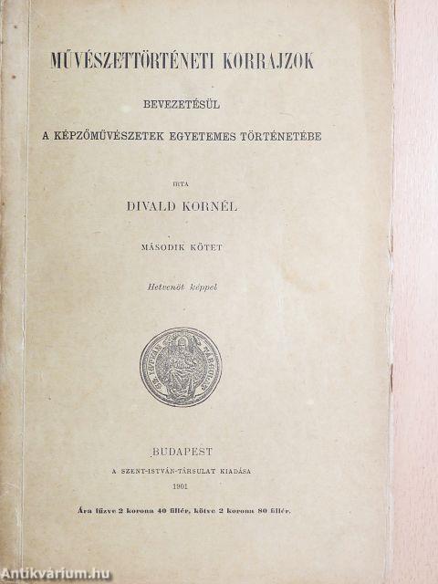 Művészettörténeti korrajzok II.
