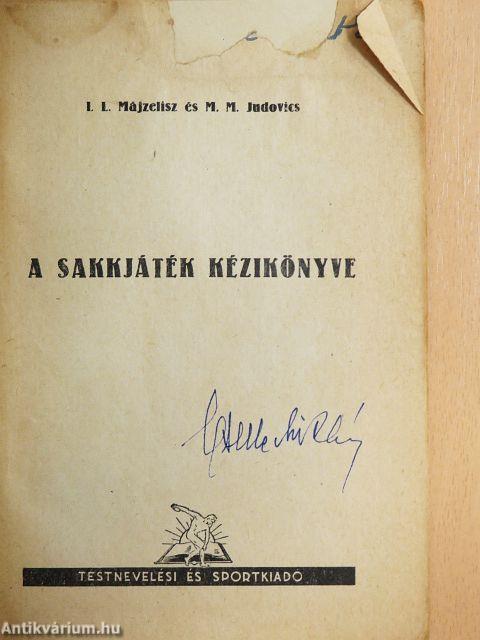 A sakkjáték kézikönyve