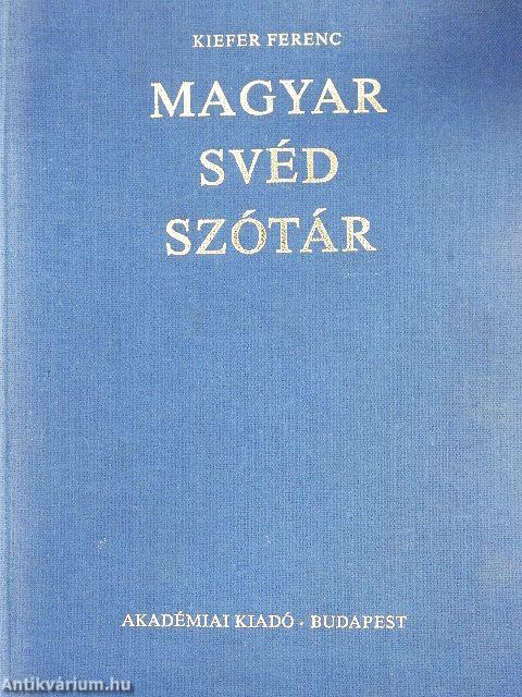 Magyar-svéd szótár