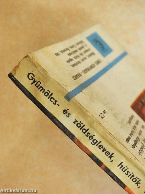 Gyümölcs- és zöldséglevek, hűsítők, italok, szörpök és teák