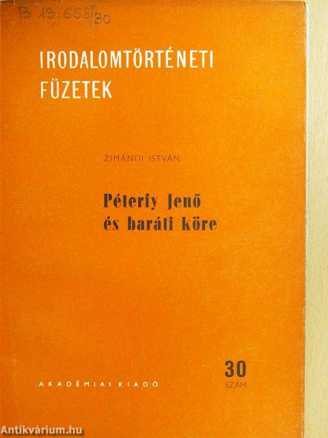 Péterfy Jenő és baráti köre