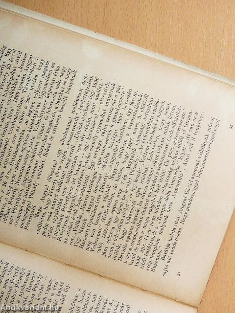 Péterfy Jenő és baráti köre