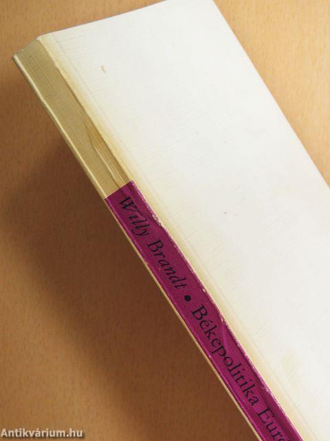 Békepolitika Európában