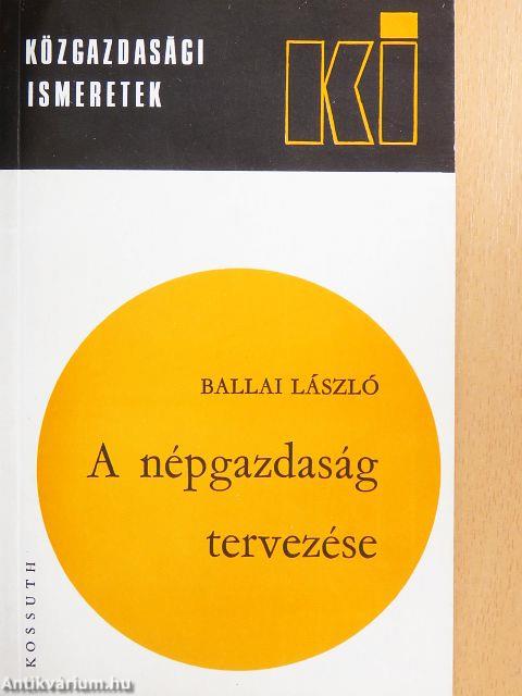 A népgazdaság tervezése