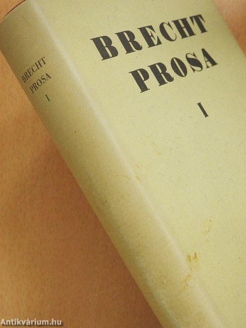 Prosa I-III.
