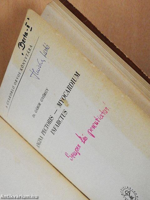 Angina pectoris-myocardium infarctus