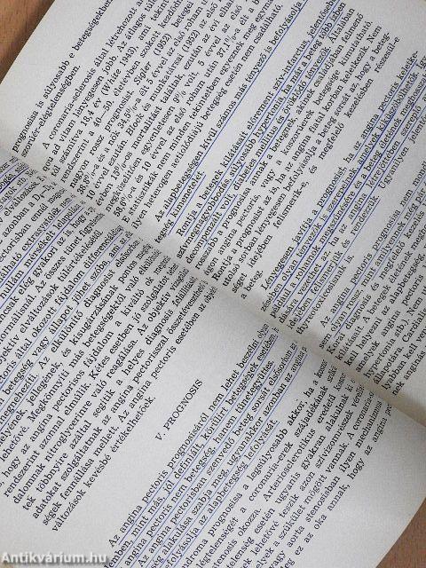 Angina pectoris-myocardium infarctus