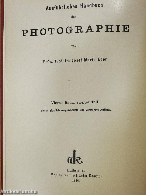 Das Pigmentverfahren, Öl-, Bromöl- und Gummidruck Sowie Verwandte Photograph, Kopierverfahren